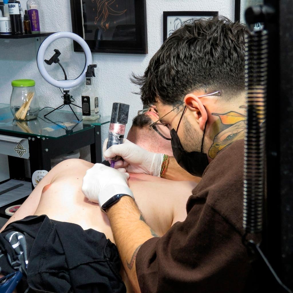 Trabalho de tattoo Mad Dog